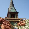 Remont dachu na kościele - 2011 r.